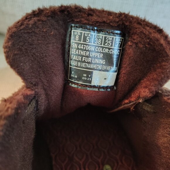 Skechers Ankle Boots Brown - Size 8 - Picture 6 of 7